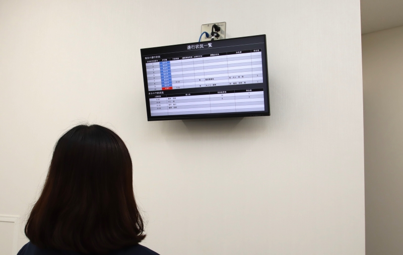 葬儀社の方は収骨開始までの待機時間を把握できる